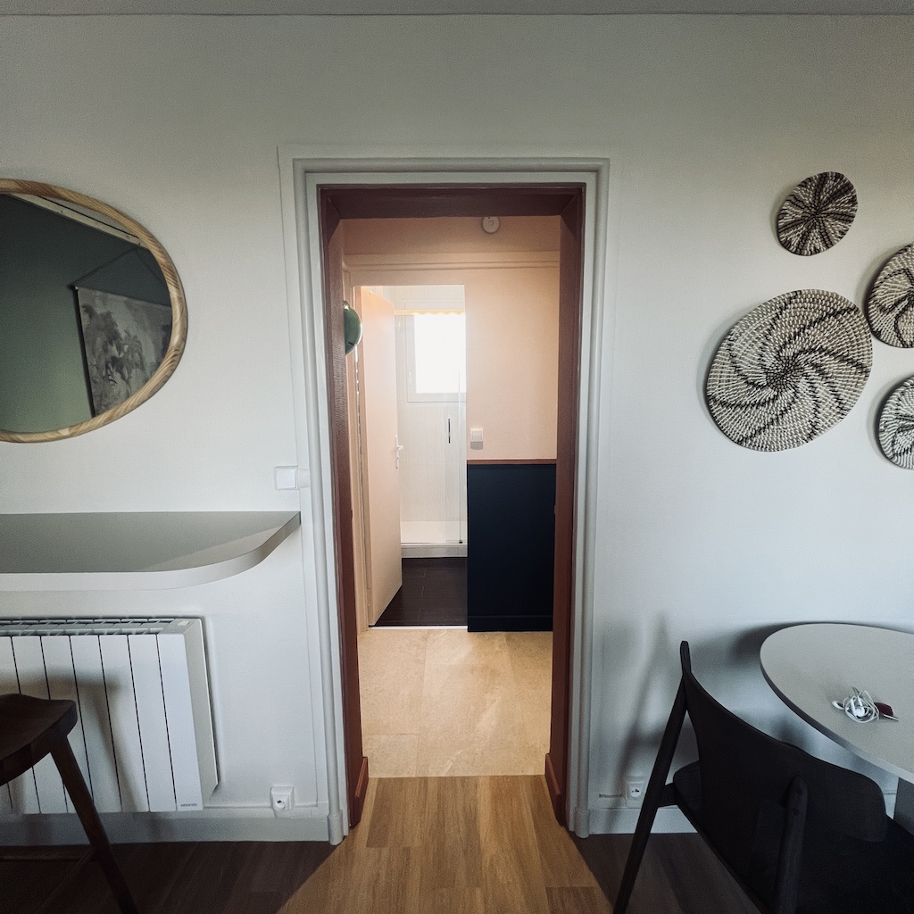 Vue entrée appartement B