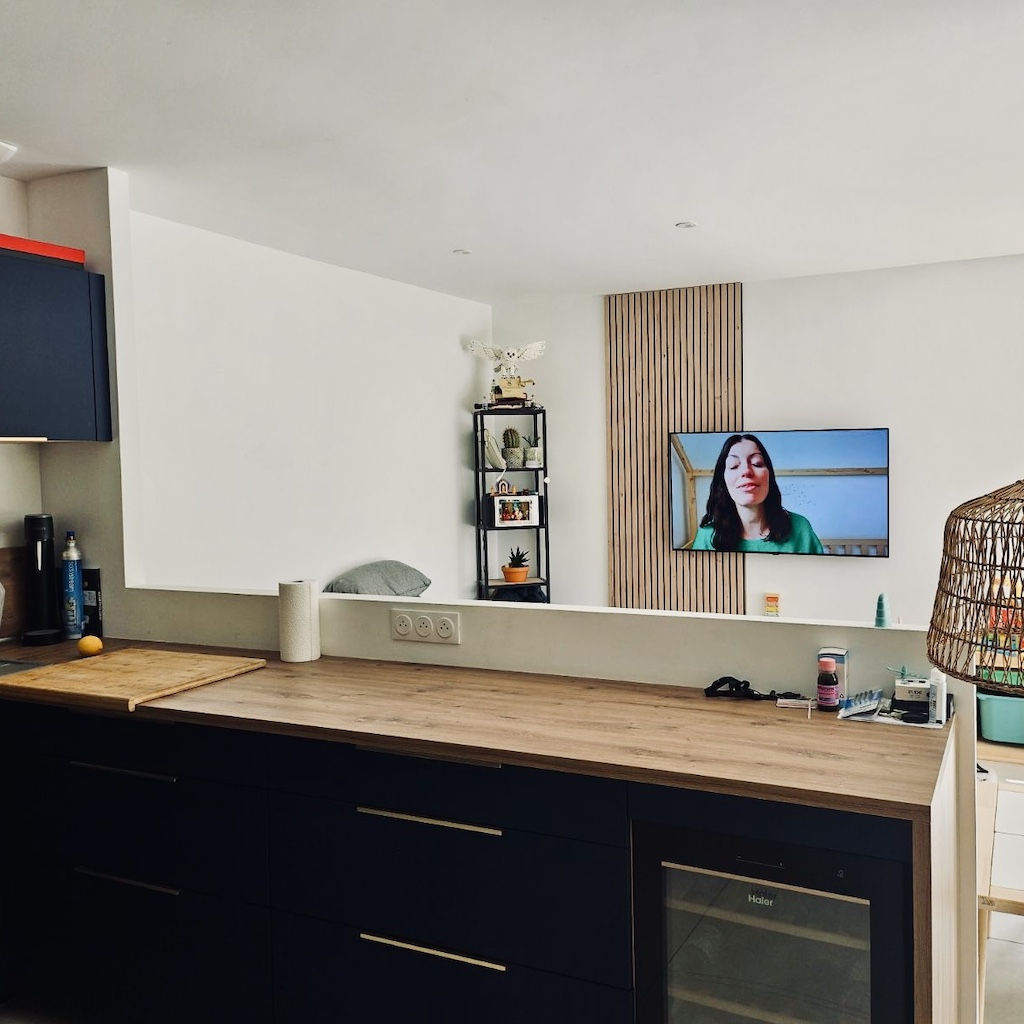 Projet claustra bois haute goulaine avant projet