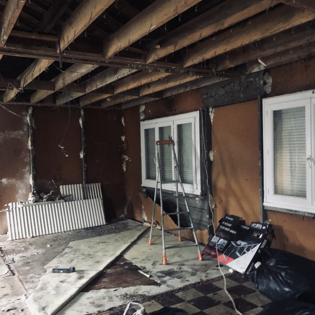 Travaux maison curage de la maison