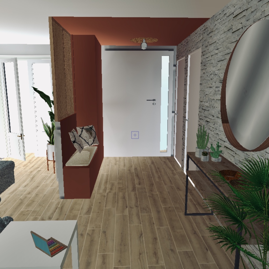 Entrée 3D maison S